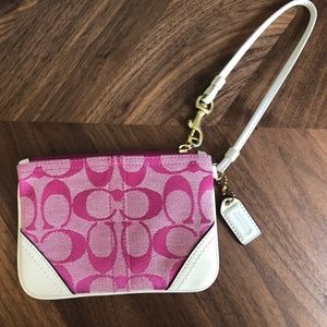 Small Coach Wristlet